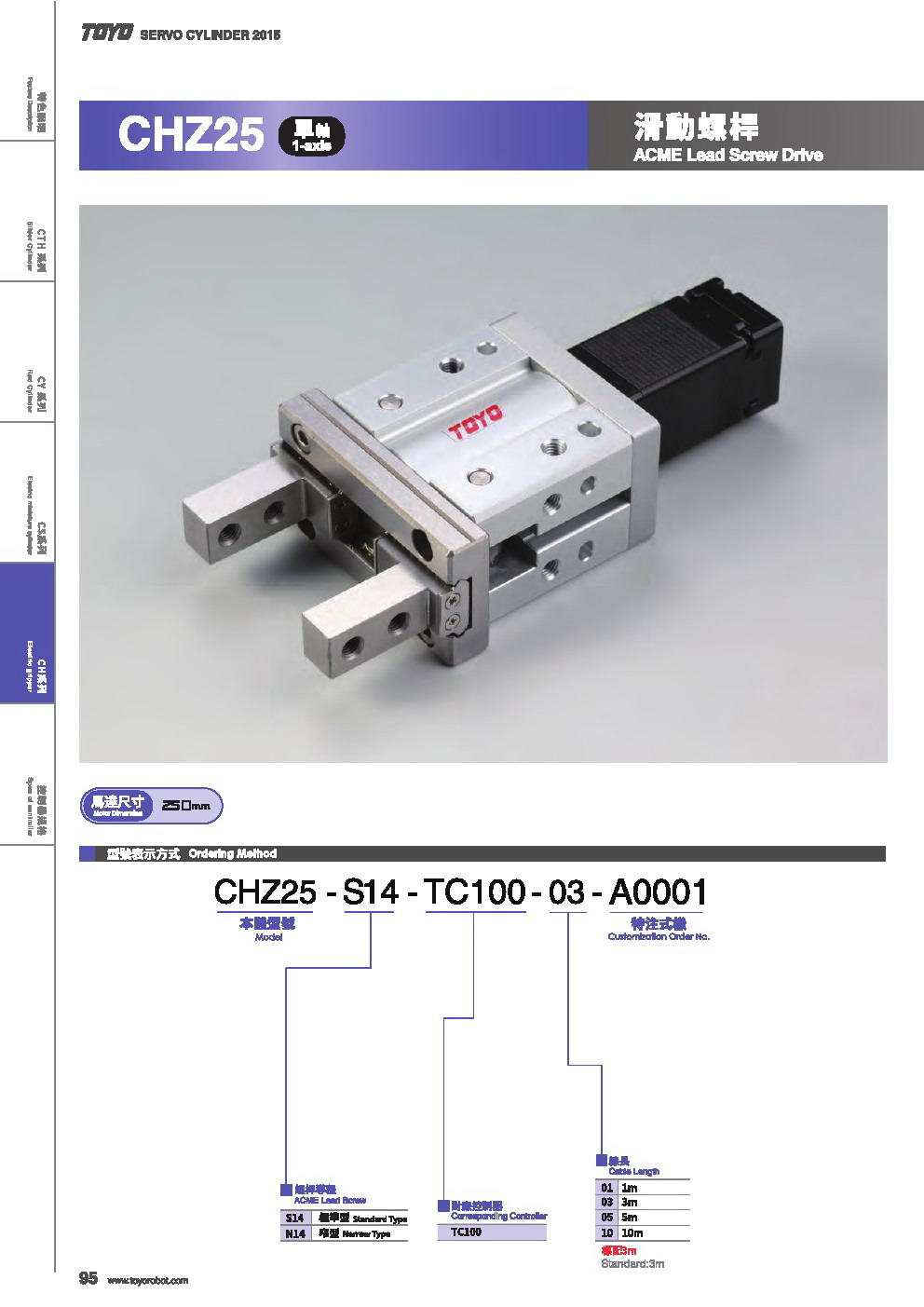 東佑達連桿式電動夾爪CHZ